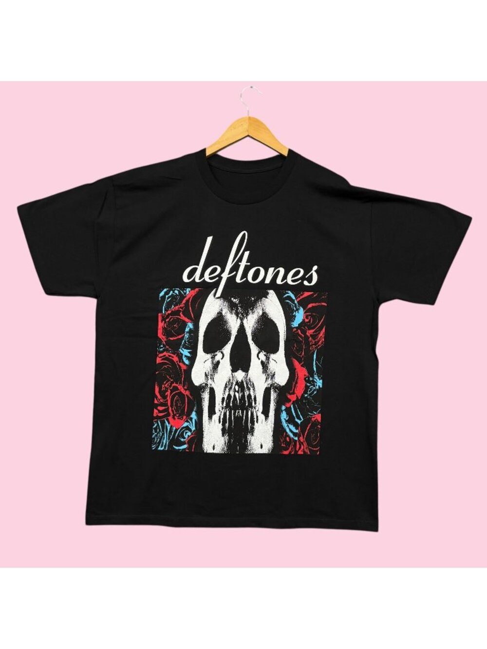 Deftones Self Titled Album Cover Nu Metal Band Tee XL